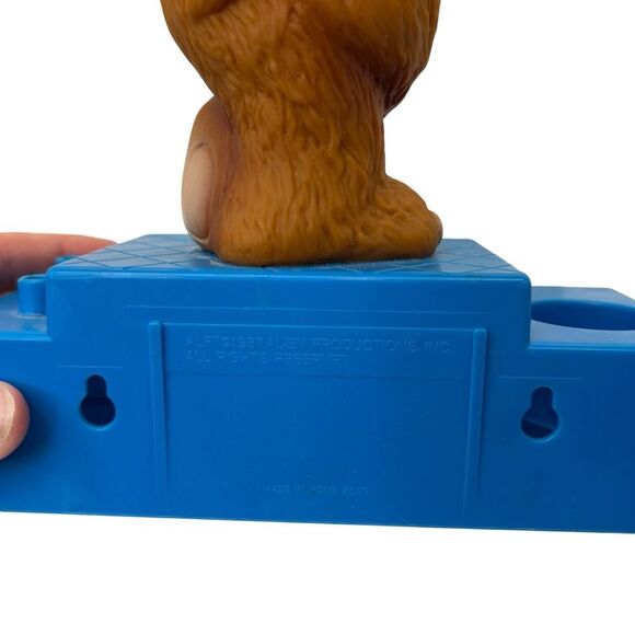 1987 Alien Productions ALF Toothbrush Holder Stand NO BRUSH INCLUDED - Picture 7 of 14